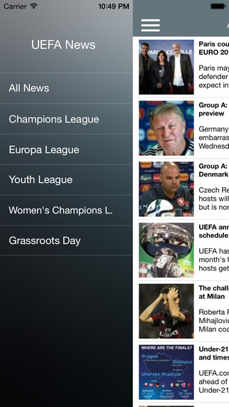 UEFA - News