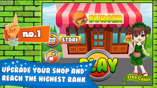 【免費遊戲App】Burger Cooking Restaurant Maker Jam - the mama king food shop in a jolly diner story dash game!-APP點子