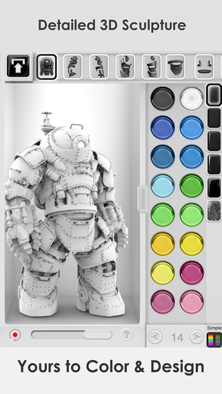 免費下載遊戲APP|Figuromo Artist : Steam Guardian - 3D Color Combine & Design Steampunk Sculpture app開箱文|APP開箱王