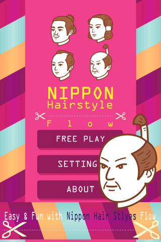 Anime Nippon Flow - Stereotype of Japanese Hairstyles Puzzle Free screenshot 3