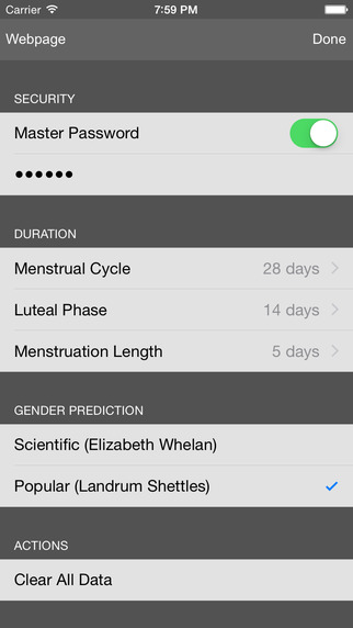 【免費健康App】Dimmed Ovulation Calendar - Free Conception & Pregnancy Calculator-APP點子