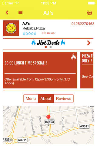 AJ's Pizza and Grill screenshot 2