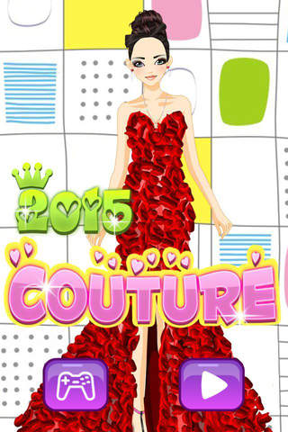 2015 Couture - dress up games for girls screenshot 3