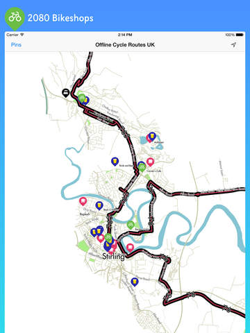 【免費健康App】Offline National Cycle Routes UK - Offline Maps of Britain's Cycling Path Network for Bike Rides in England, Scotland, Wales and NI-APP點子