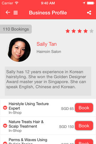 Sure - Book SPA, Nail and Hairdressing screenshot 4