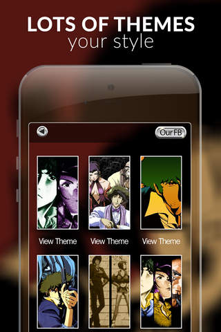Anime Walls : HD Retina Wallpapers Themes and Backgrounds For Cowboy Bebop Edition screenshot 2