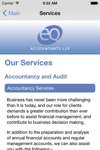 EQ Accountants screenshot 2