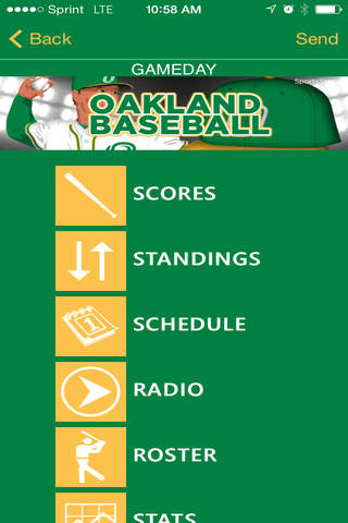 Baseball STREAM+ - Oakland Athletics Edition screenshot 4