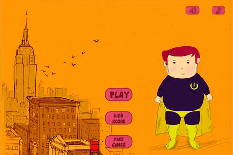 Doodle Superhero Swing - A Strategy Game Mania screenshot 2