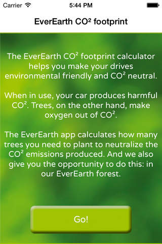 EverEarth CO² Footprint Calculator screenshot 2