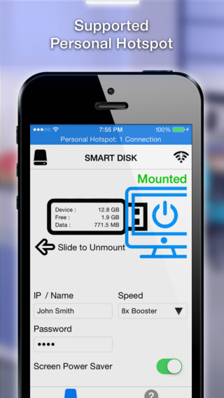 【免費生產應用App】WiFi USB Disk Drive Pro - Smart Disk Mounter-APP點子