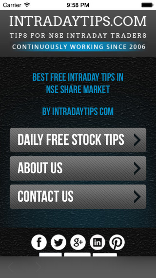 Free Intraday Nse Stock Tips