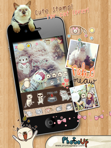 【免費攝影App】RibbonCamera  by PhotoUp - Cute Stamps Frame Filter photo decoration app-APP點子