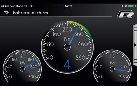 Volkswagen RaceApp screenshot 2