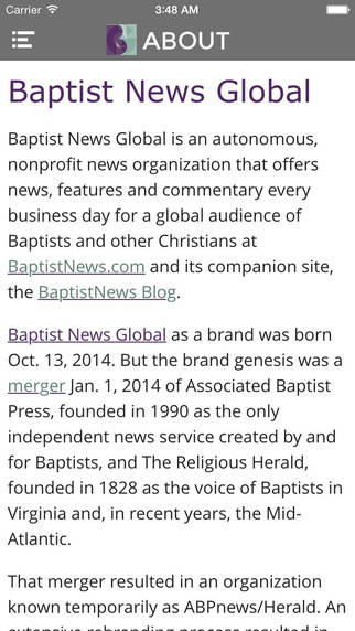 【免費新聞App】Baptist News Global (BNG)-APP點子