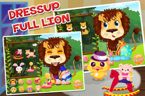 Baby Lion Salon & Dress Up Games screenshot 4