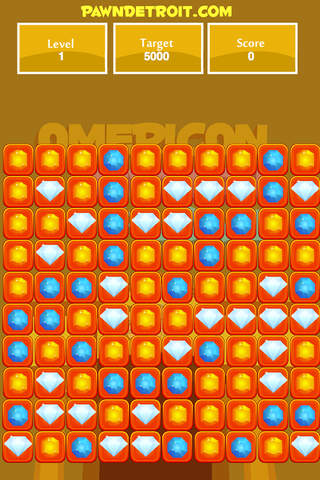 Jewels Crush, Pawndetroit game screenshot 2
