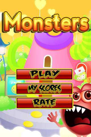 Tap and Hit the Wild Monsters in the Sky Island screenshot 2