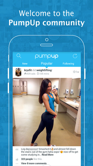 PumpUp - Health Fitness Community