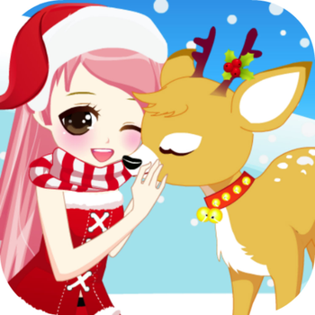 Christmas Girl Loves Reindeer 遊戲 App LOGO-APP開箱王