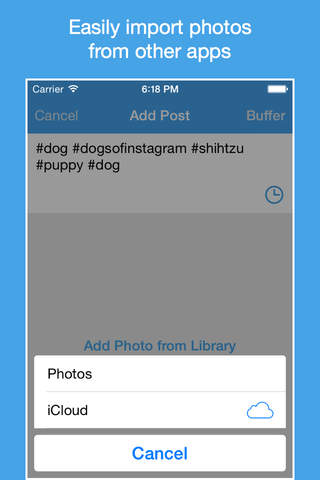 Buffergram - Schedule and manage your Instagram posts for multiple accounts screenshot 4