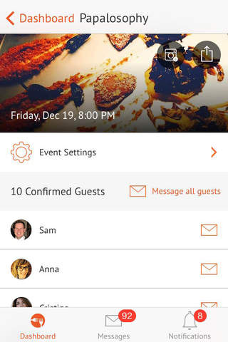 EatWith for Hosts screenshot 2