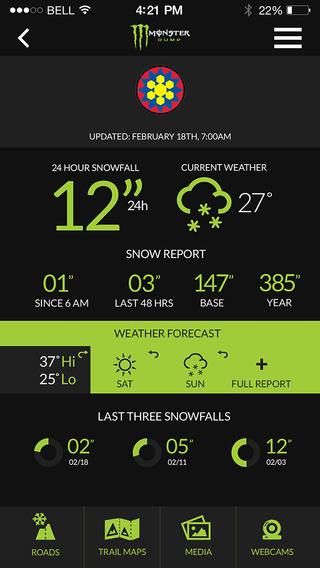 【免費天氣App】Ski Utah Snow Report-APP點子