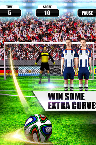 3D Football Penalty Shootouts - Shoot on Target & Win a Championship Trophy screenshot 4