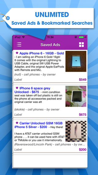 【免費書籍App】Classifieds Pro for Craigslist-APP點子