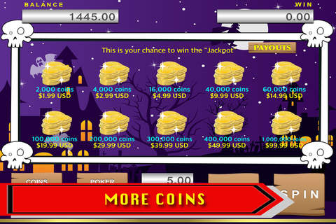 Halloween Slots - Spin to Win The Jackpot Free screenshot 4