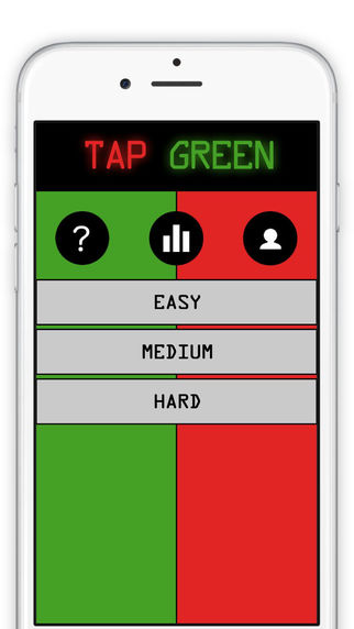 Tap Green - The Game of Speed Coordination Reflexes and Patience