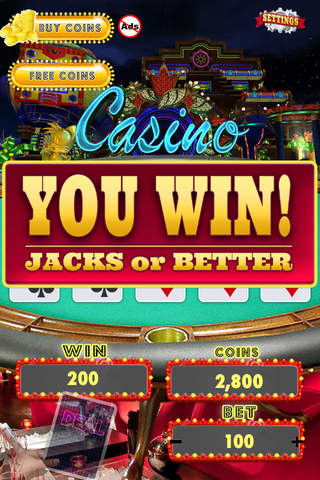 Amazing Poker - Deal to Big Win Free Casino Game screenshot 2