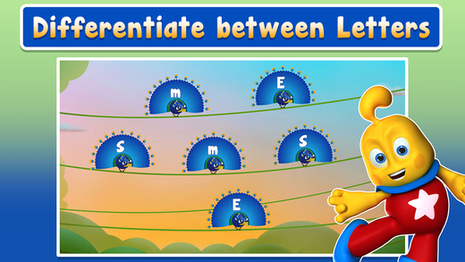 Peekaboo Alphabet Matching Puzzle for Preschool Kindergarten Kids