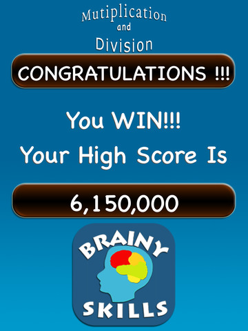 【免費教育App】Brainy Skills Multiplication and Division-APP點子