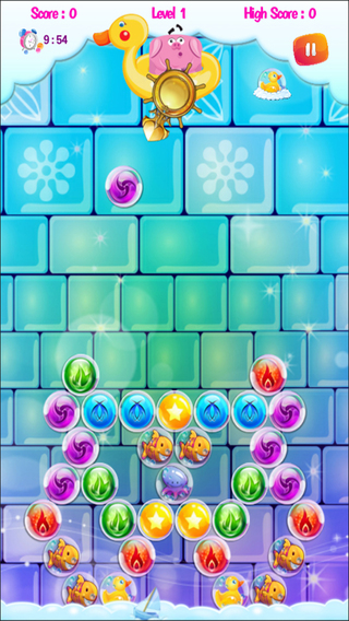 【免費遊戲App】Bubble Shooter Down-APP點子