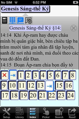 Kinh Thanh (Vietnamese Bible) screenshot 4