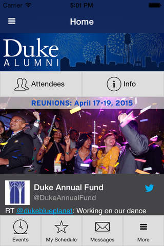 Duke Reunions 2015 screenshot 2