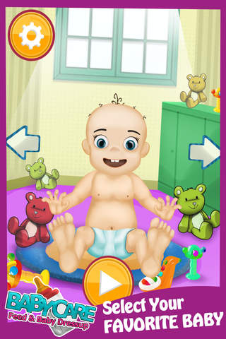 Baby Care, Feed & Baby Dressup - Hot Water Bath, Baby Makeover & Play with Toys with Bonus ABC Game for Pre School Kids, Girls & Boys screenshot 2