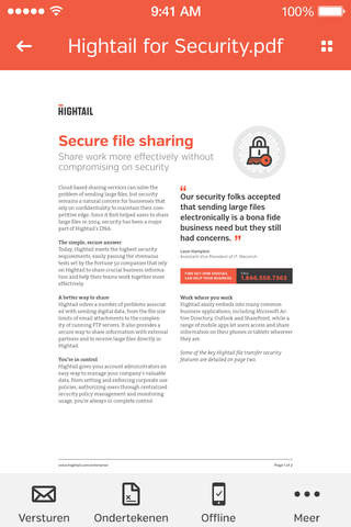 Hightail - Secure File Sharing screenshot 4