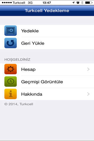 Turkcell Yedek screenshot 3