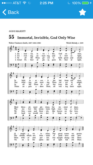 Hymnal SDA - Music Scores and Lyrics for iPhone iPad iPod