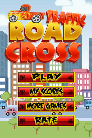 Cross Street Road Tap Games Top Fun Amazing Car screenshot 2