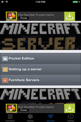 Furniture Creations & Seeds & Servers: Guide and Community For Minecraft screenshot 4
