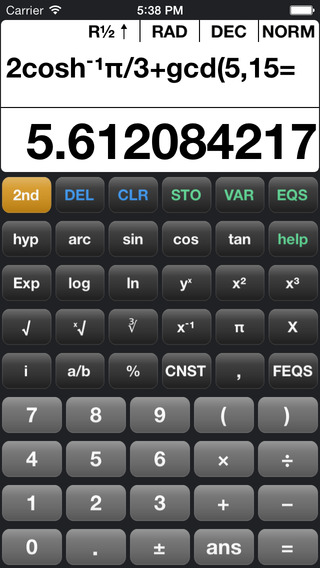 【免費工具App】Scientific Calculator EQ7 Pro-APP點子