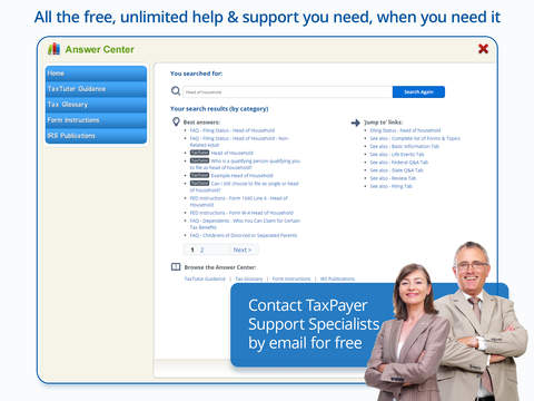 TaxACT 2014 Free Federal Edition – Prepare & E-file Your Federal Tax Return Free screenshot 2