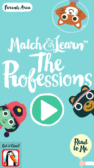 Match Learn™ The Professions by Petita Demas