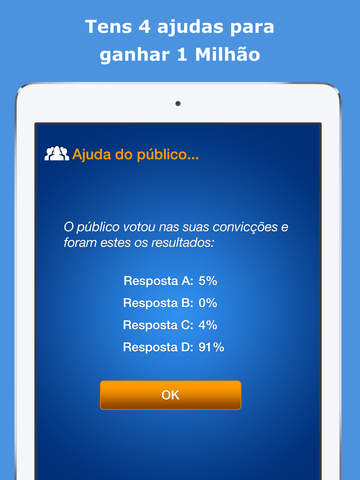 【免費遊戲App】Quem Quer Milhões Quiz Português Grátis-APP點子