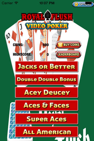 Aced Royal Flush Video Poker screenshot 3