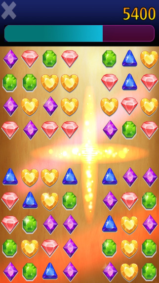 【免費遊戲App】Sapphire Dash - Precious Gems-APP點子