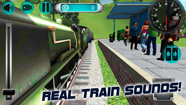 【免費遊戲App】Train Driver Simulator 3D Full-APP點子